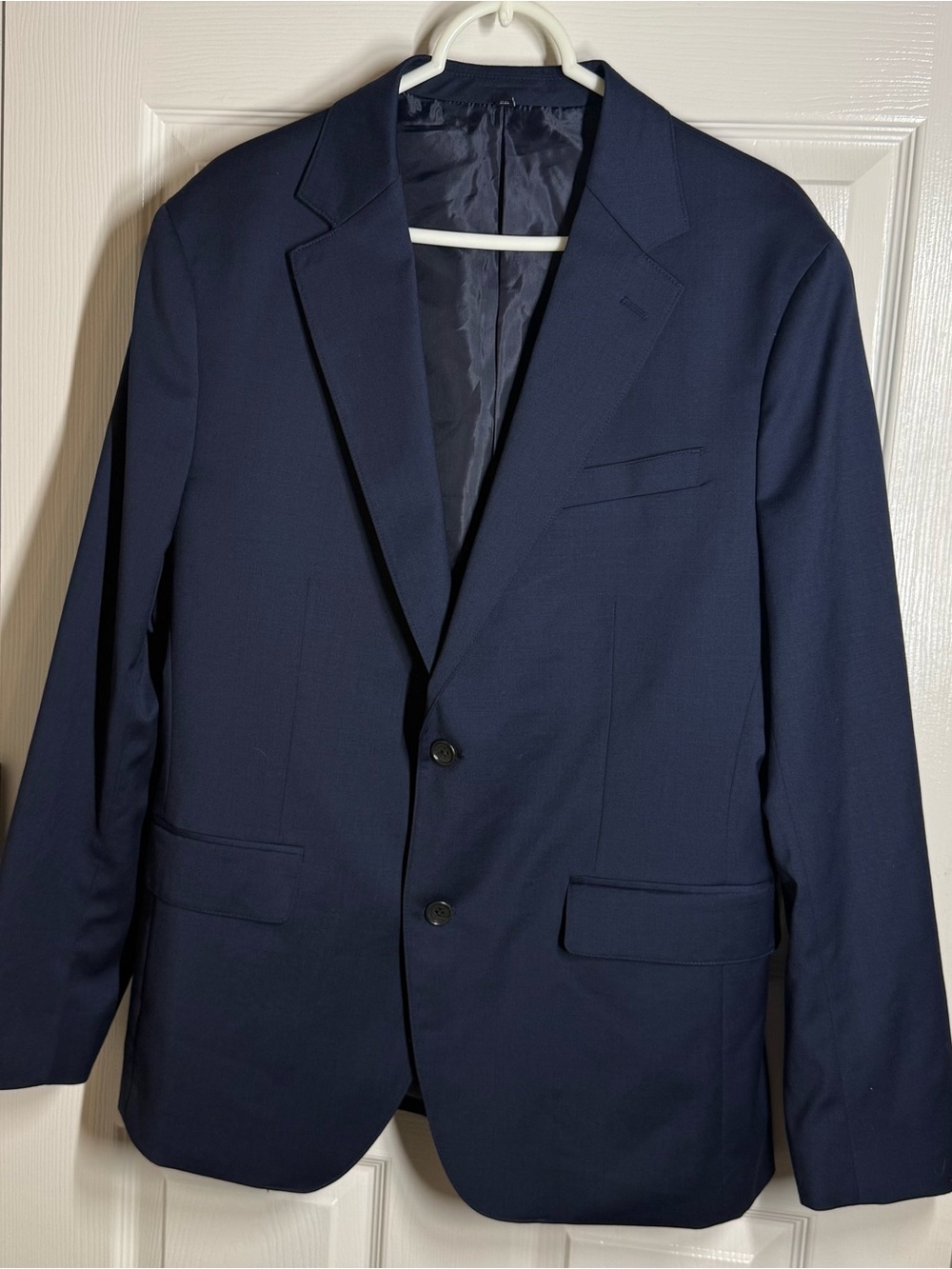 Bonobos Men's Navy Two-Button Blazer 40R Athletic Fit